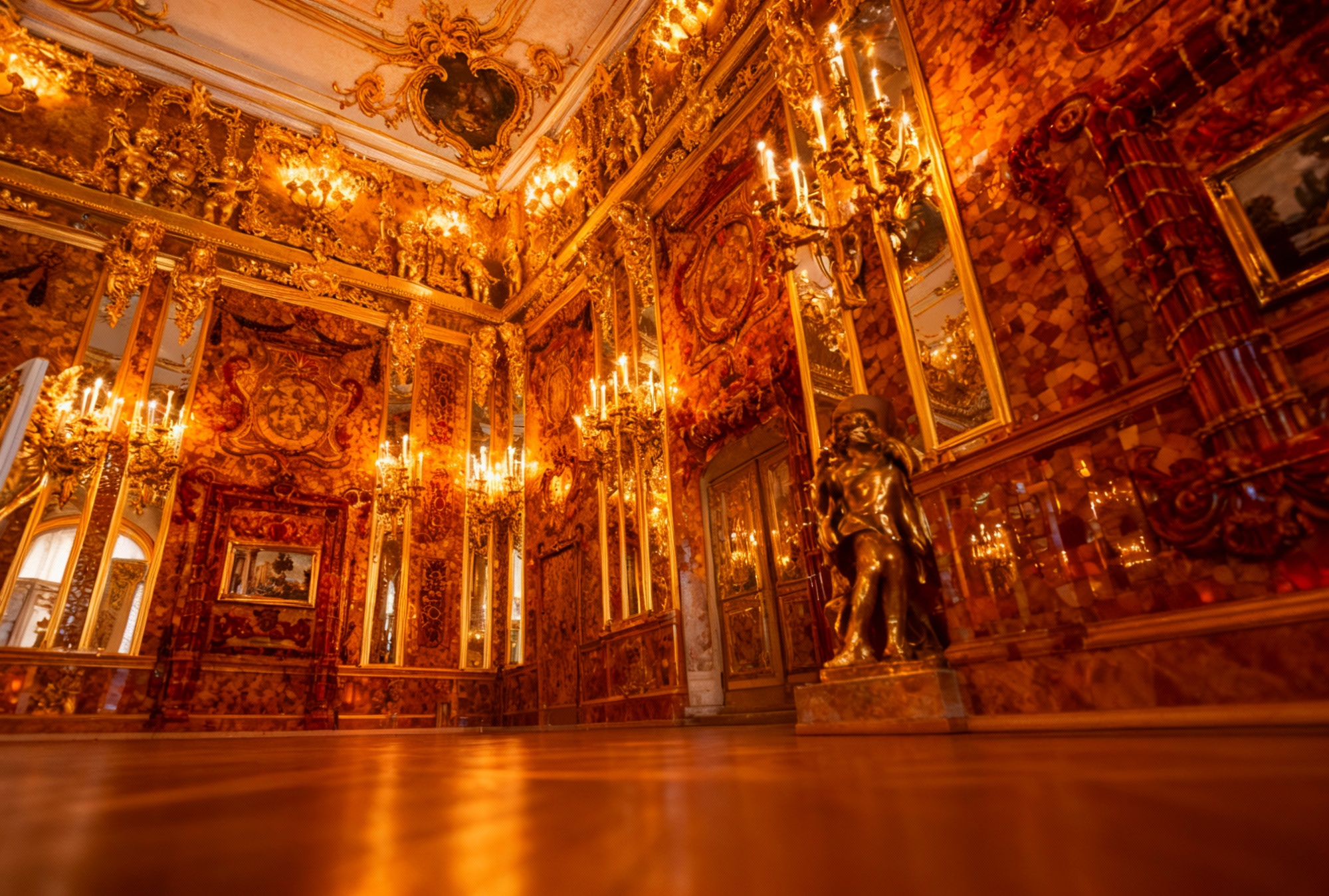 Поиск янтарной комнаты в Калининграде