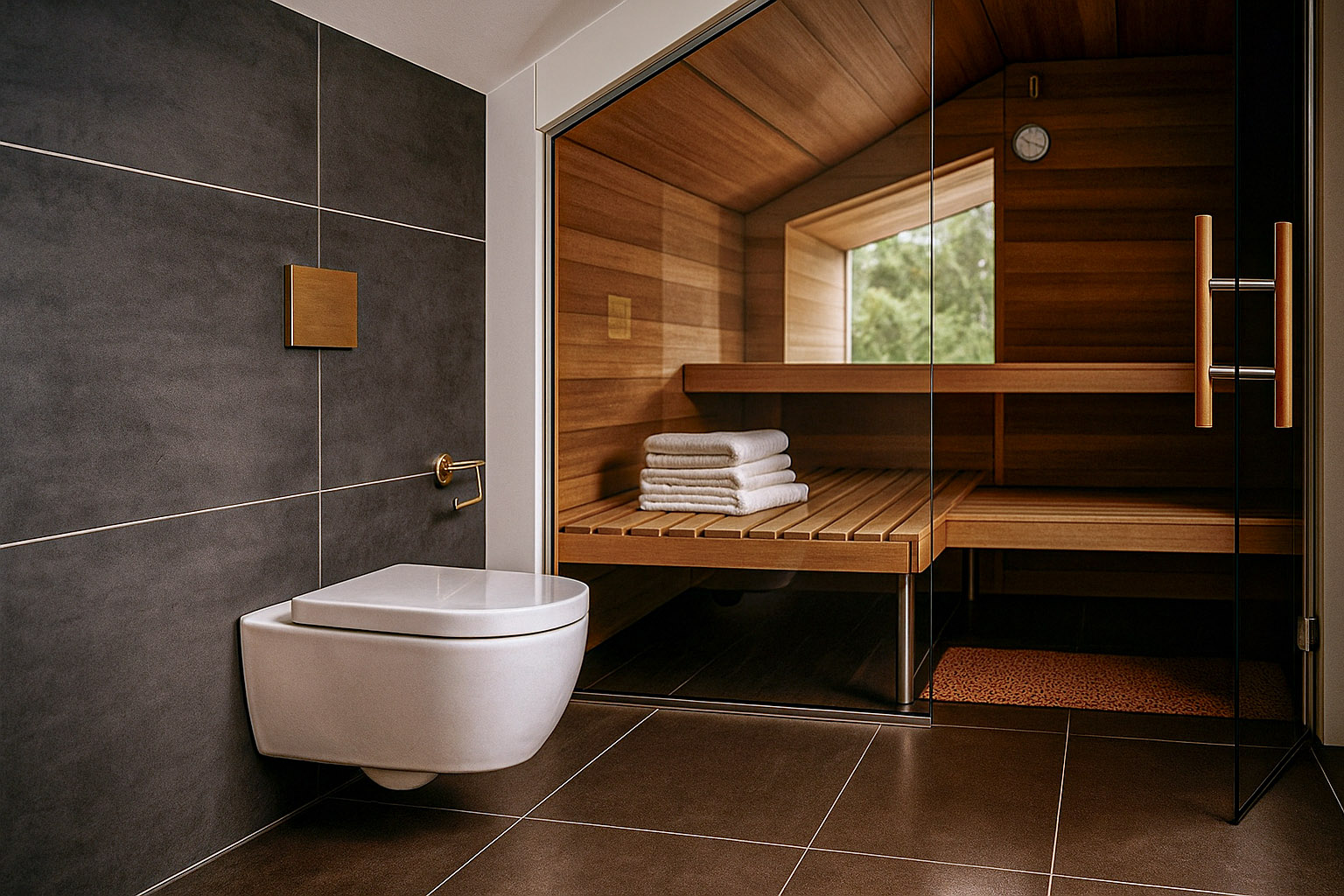 Сауна кабина для квартиры - маленькая парилка