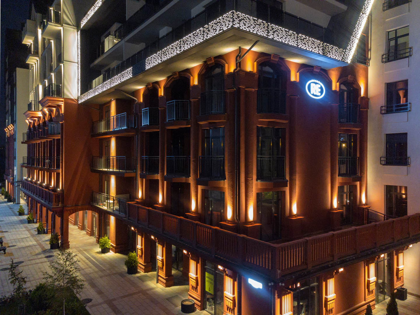 Вид на крышу